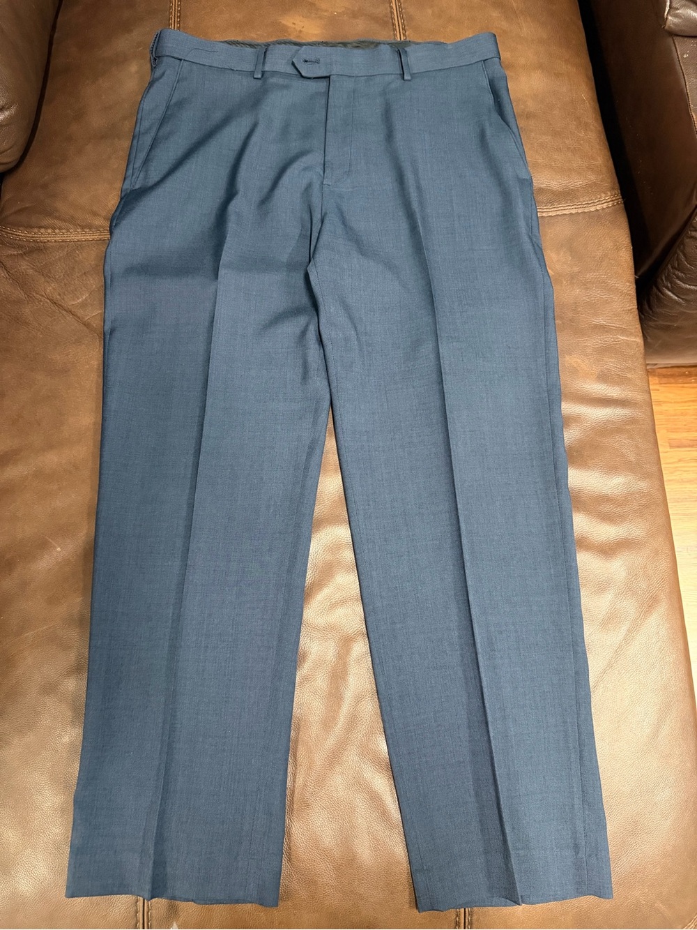 croft & barrow Men’s classic fit NAVY Dress Pants 36x30 EUC #138